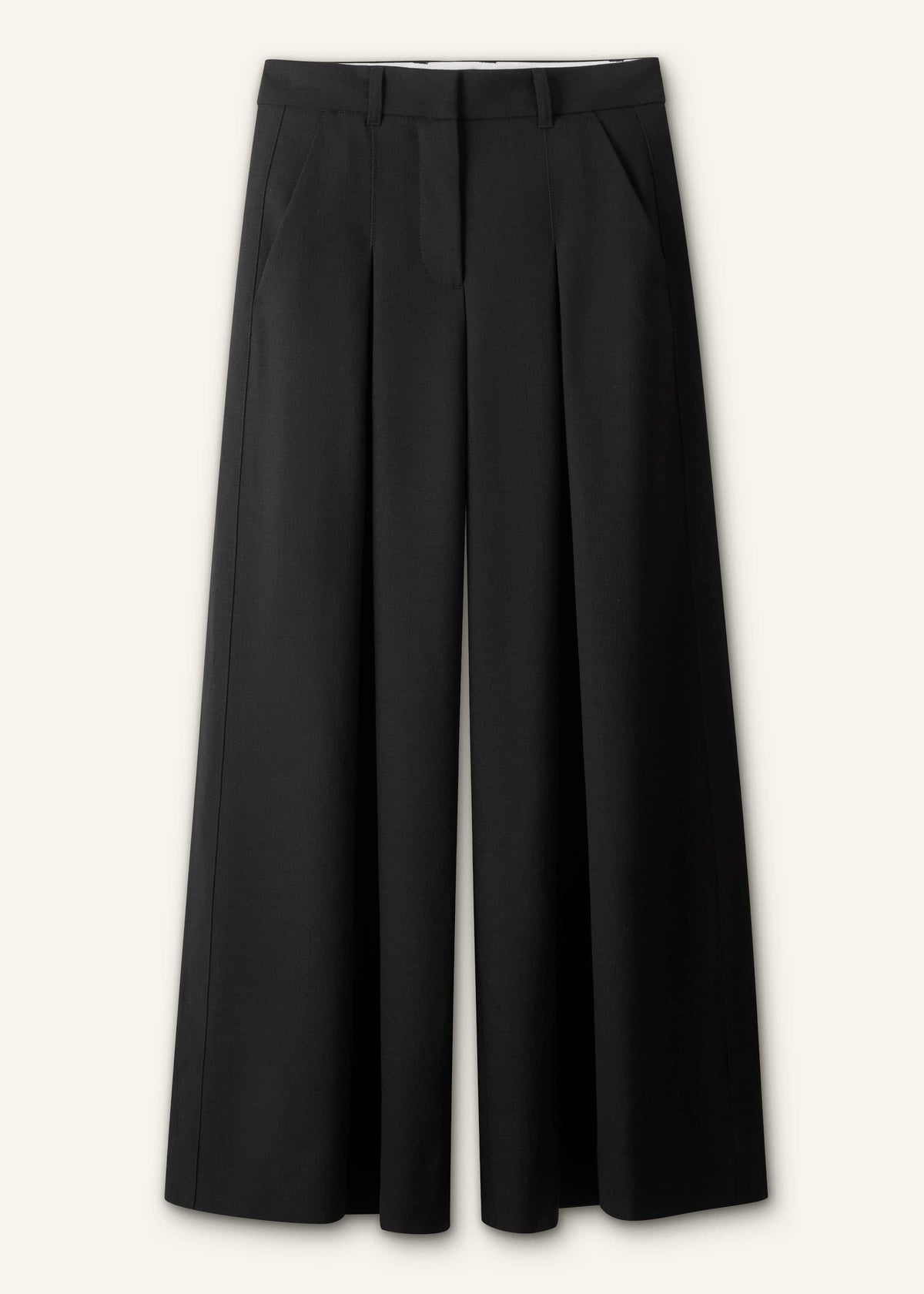 Black Very Wide-Leg Pant | ME+EM Clothing