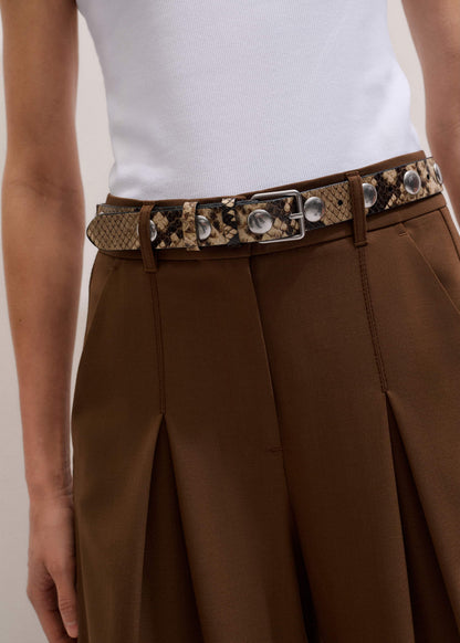 Walnut Brown Ultimate Very Wide-Leg Pant | ME+EM Clothing