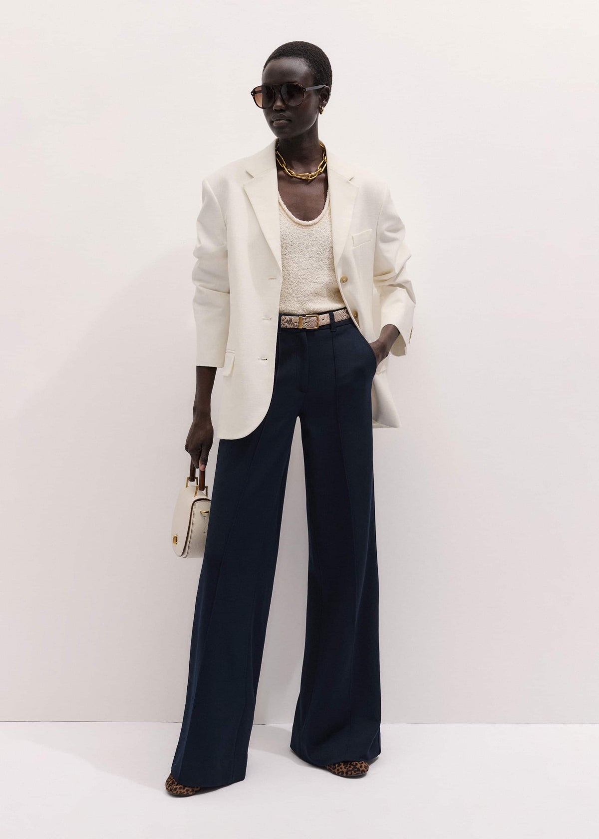 Navy Luxe Travel Tailoring Man Pant | ME+EM Clothing