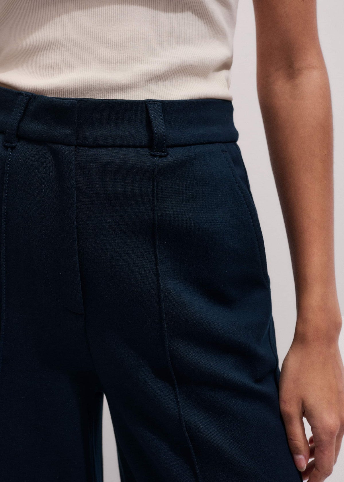 Navy Luxe Travel Tailoring Man Pant | ME+EM Clothing