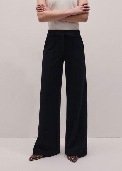 Black Luxe Travel Tailoring Man Pant | ME+EM Clothing