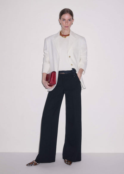 Black Luxe Travel Tailoring Man Pant | ME+EM Clothing