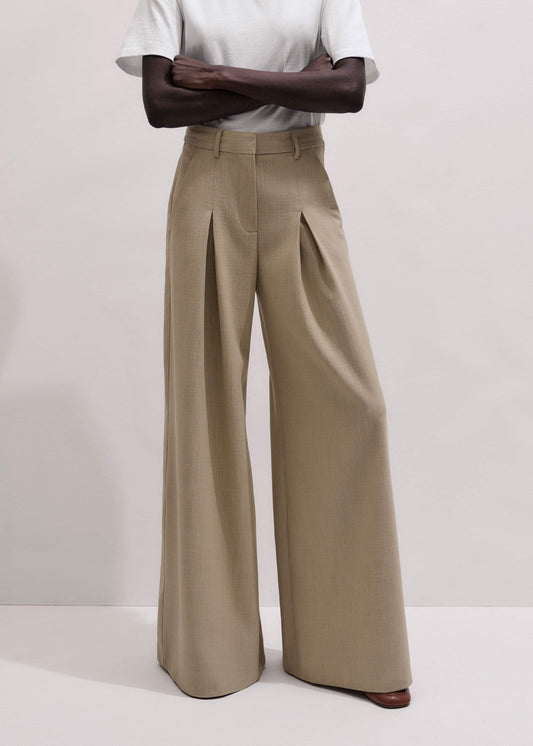 Sand Very Wide-Leg Pant | ME+EM Clothing