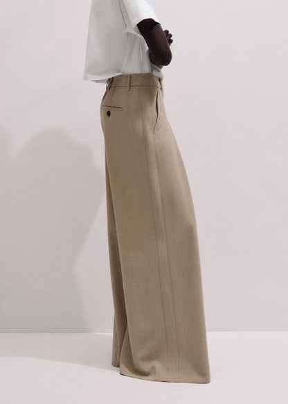 Sand Very Wide-Leg Pant | ME+EM Clothing