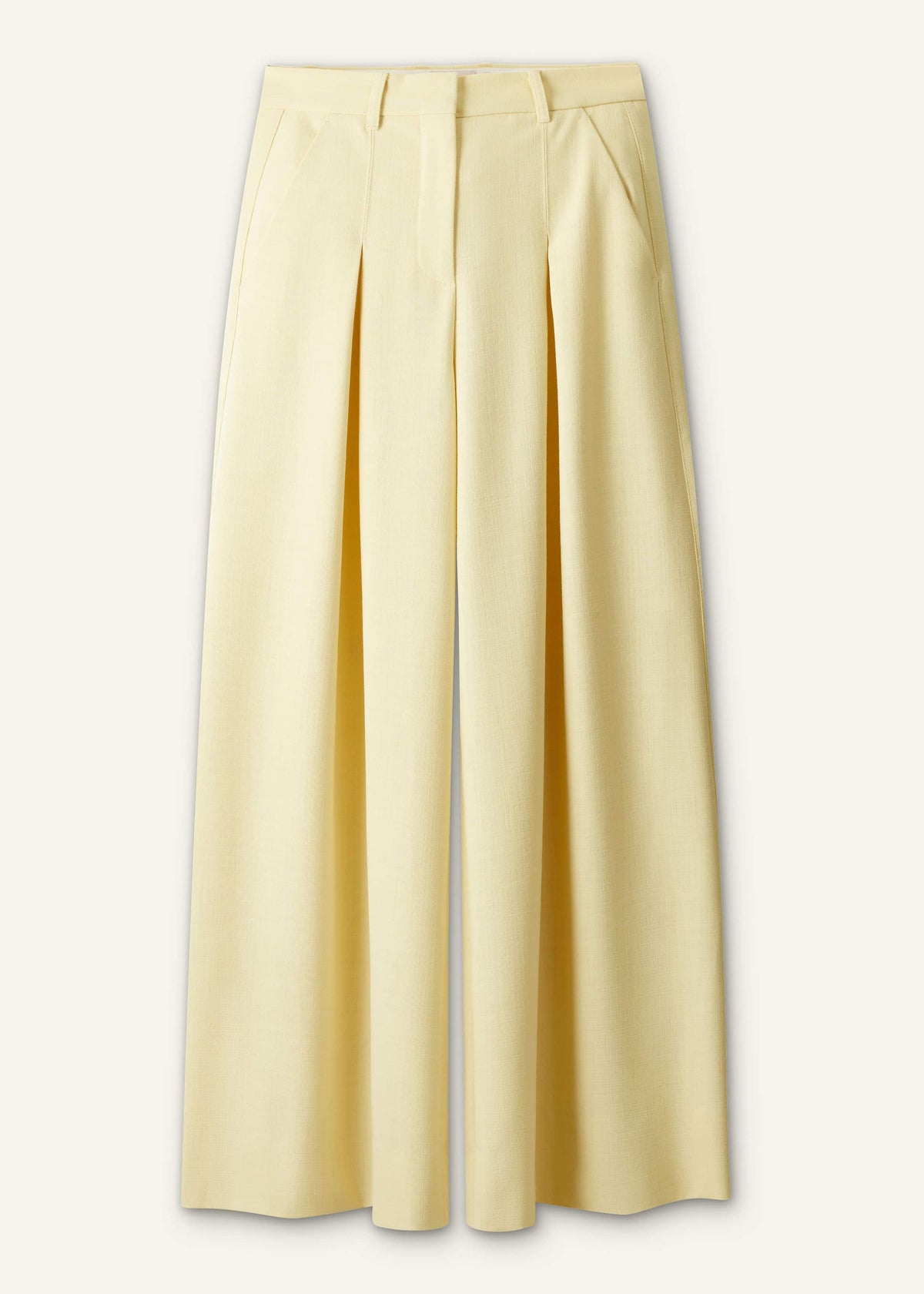 Yellow Very Wide-Leg Pant | ME+EM Clothing