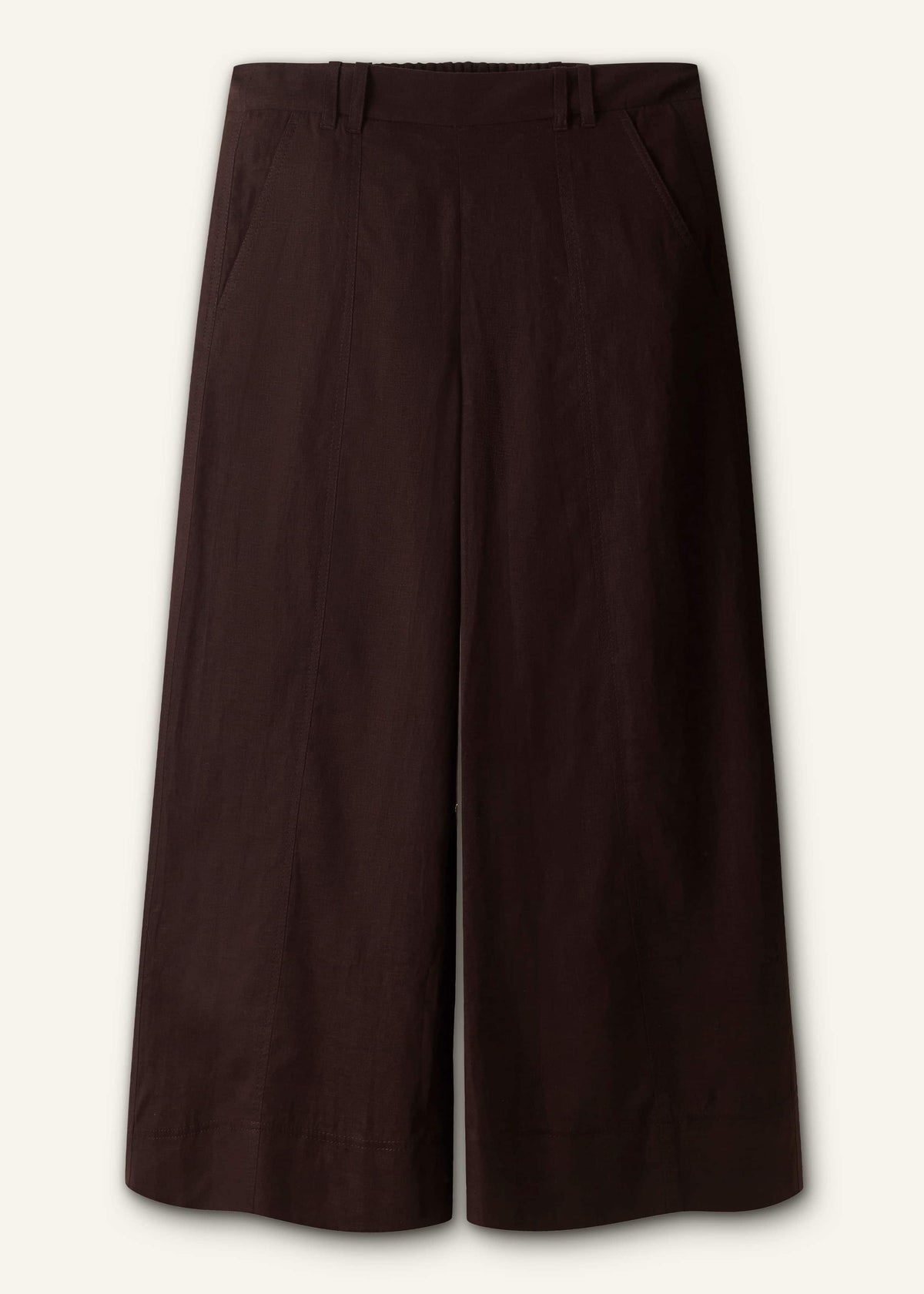 Black Crop Wide-Leg Pant | ME+EM Clothing
