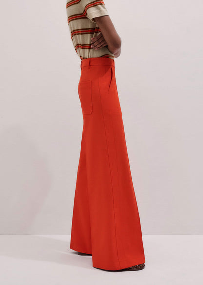 Orange Forever Wide-Leg Pant | ME+EM Clothing