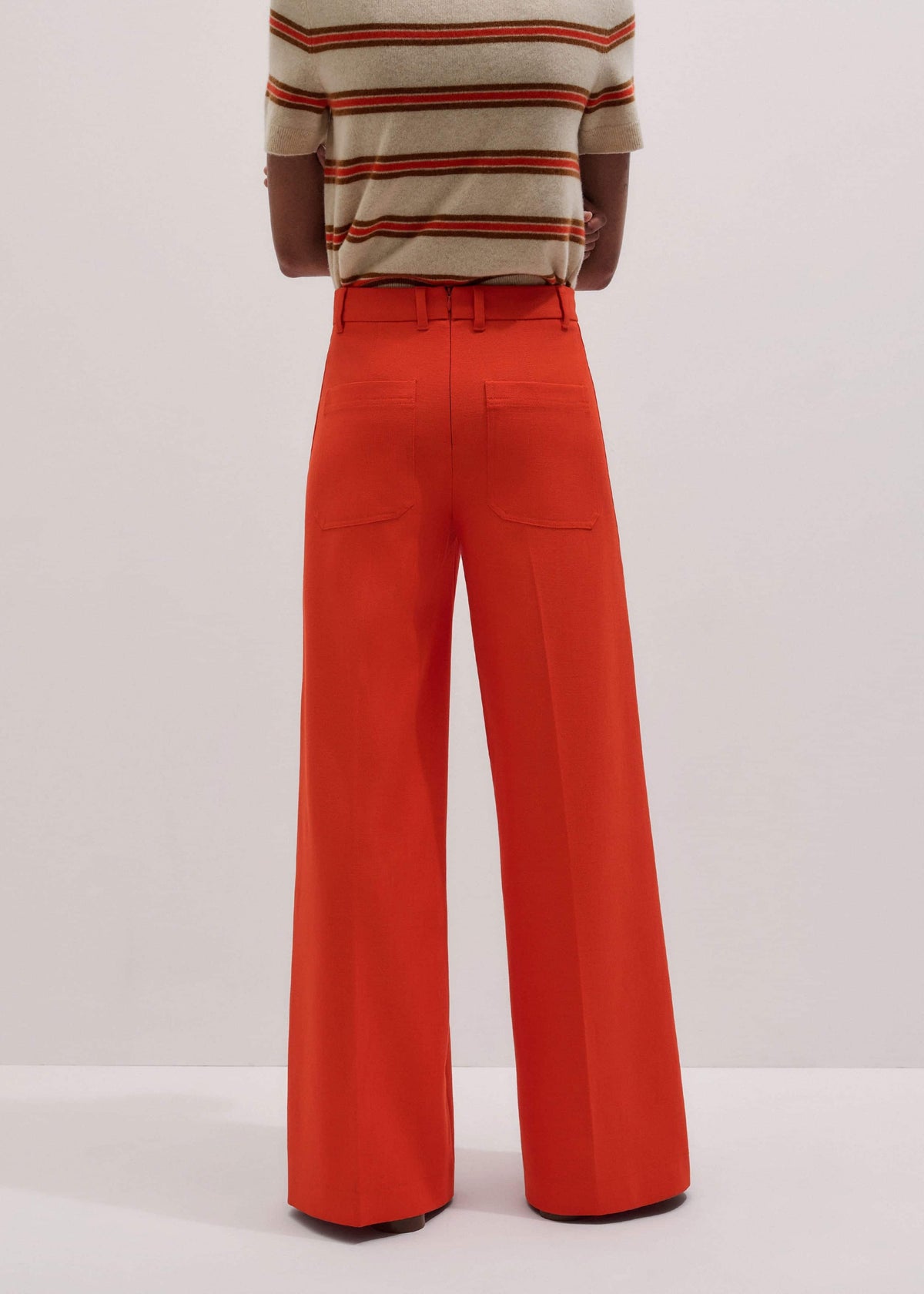Orange Forever Wide-Leg Pant | ME+EM Clothing
