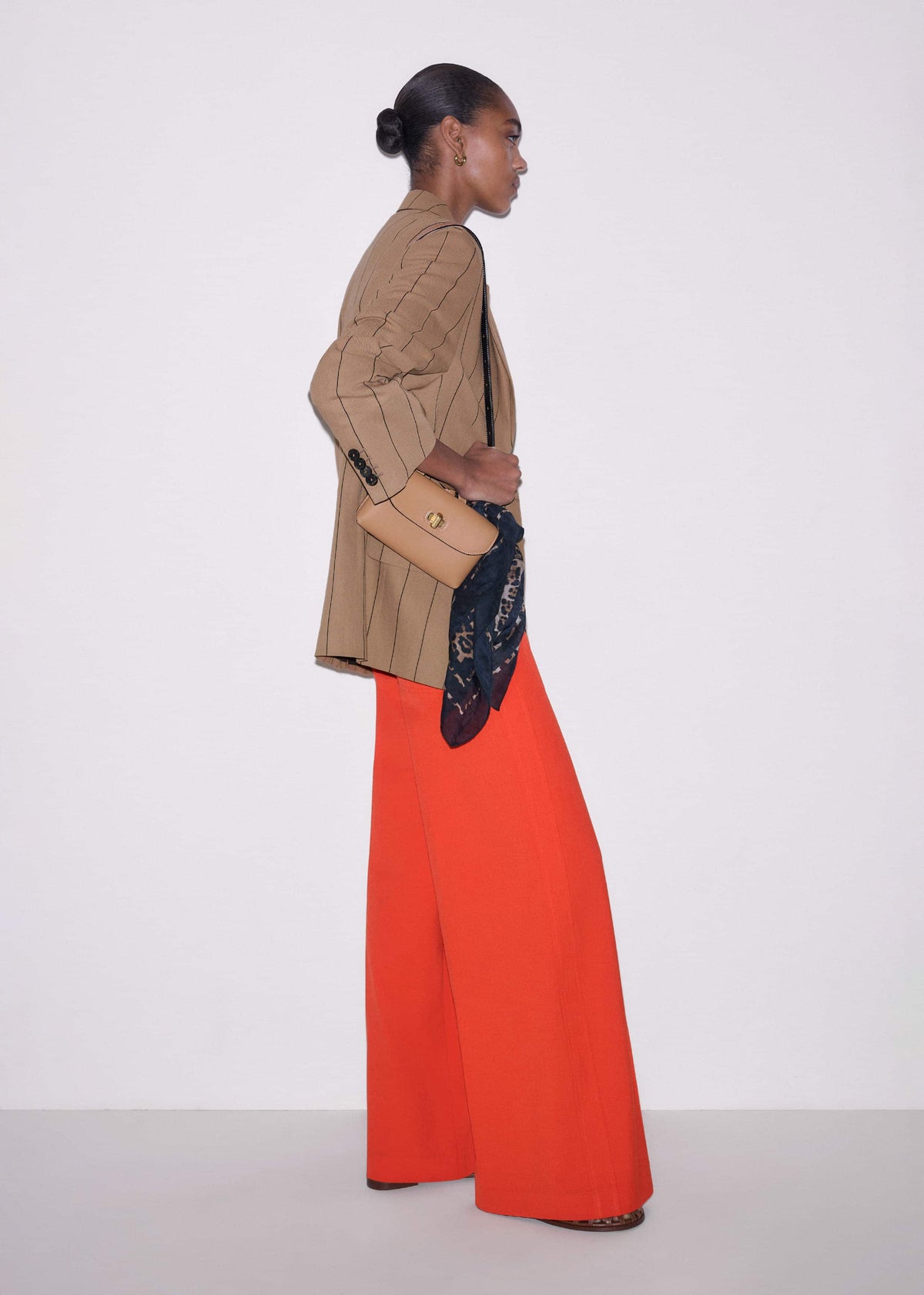 Orange Forever Wide-Leg Pant | ME+EM Clothing