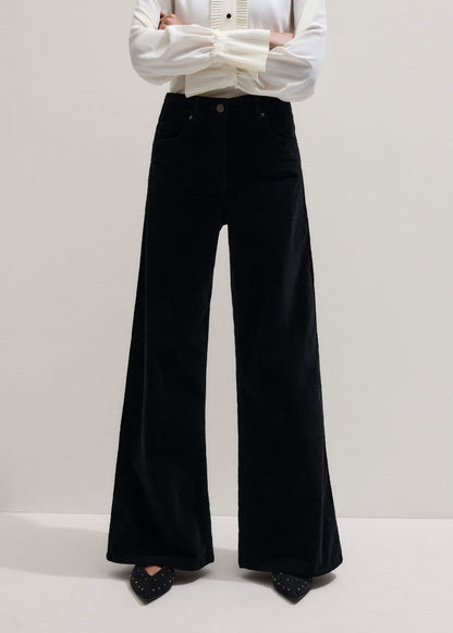 Black Ultimate Wide-Leg Pant | ME+EM Clothing