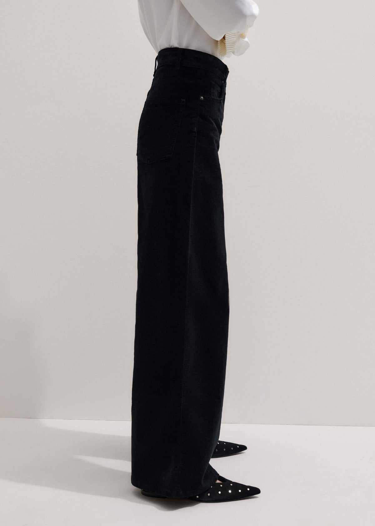 Black Ultimate Wide-Leg Pant | ME+EM Clothing