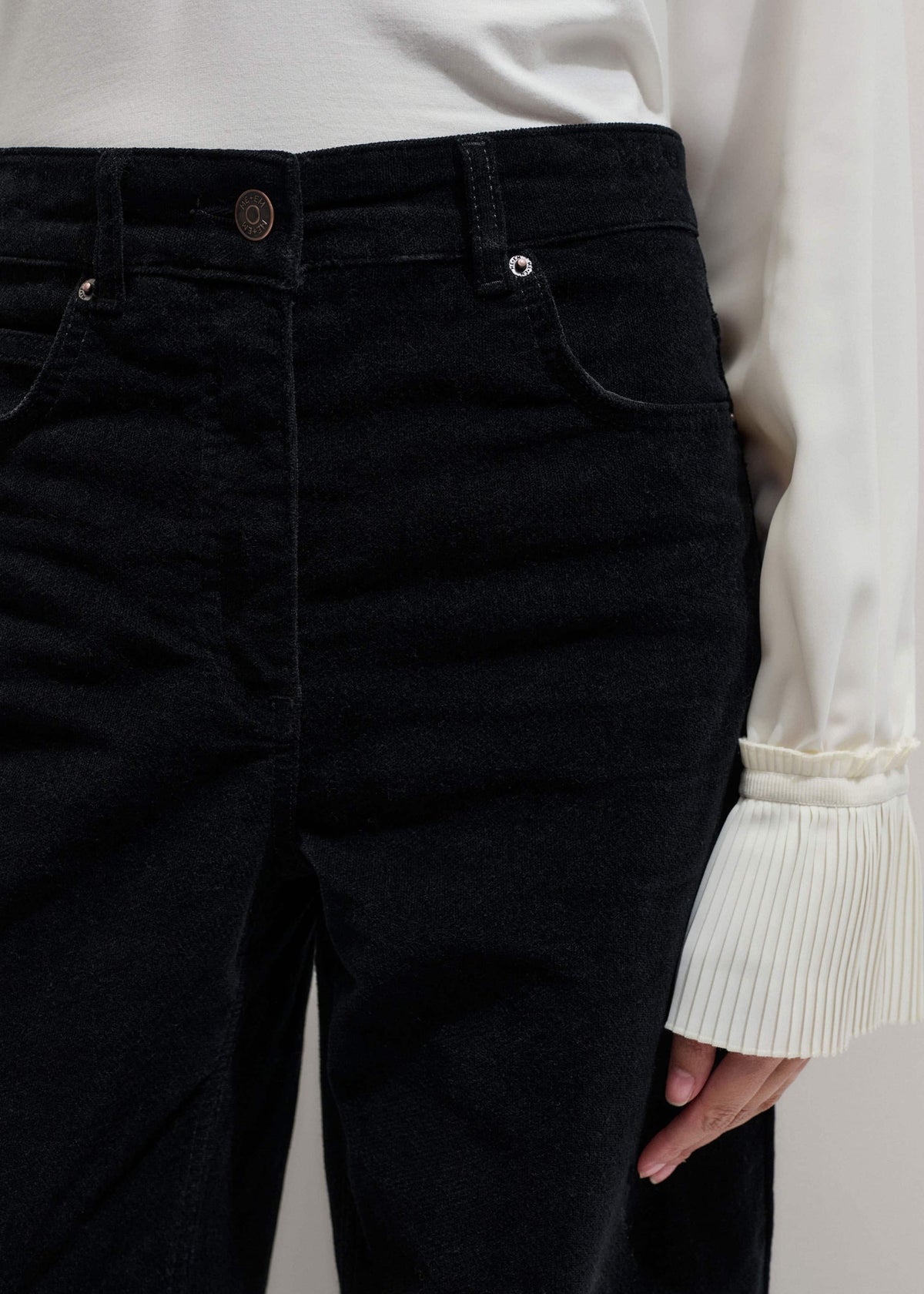 Black Ultimate Wide-Leg Pant | ME+EM Clothing