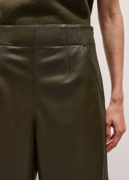 Olive Green Wide-Leg Pant | ME+EM Clothing
