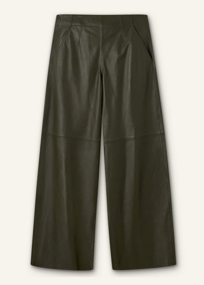 Olive Green Wide-Leg Pant | ME+EM Clothing