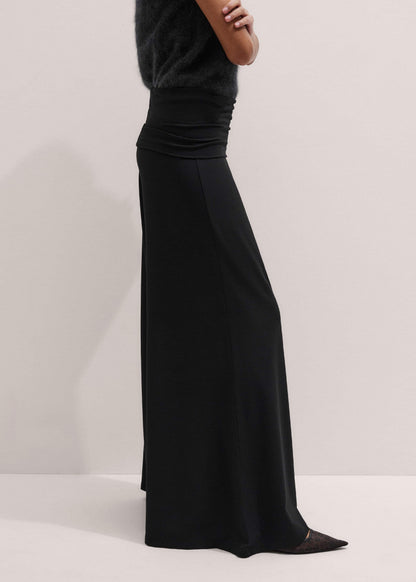 Black Super Wide Palazzo Pant | ME+EM Clothing