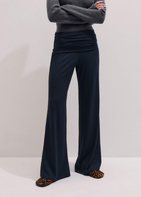Navy Icon Palazzo Pant | ME+EM Clothing