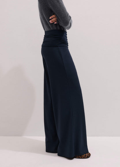Navy Icon Palazzo Pant | ME+EM Clothing