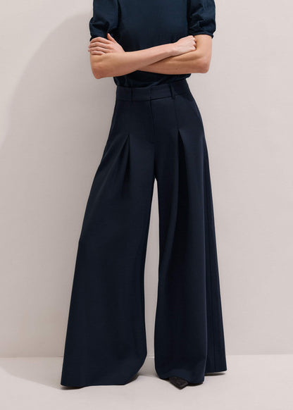 Navy Ultimate Very Wide-Leg Pant | ME+EM Clothing