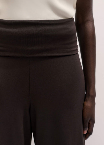 Brown Super Wide Palazzo Pant | ME+EM Clothing