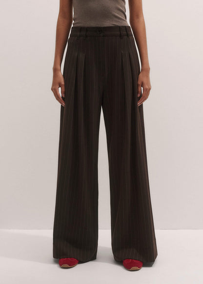 Brown Wide-Leg Pant | ME+EM Clothing