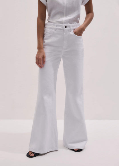 White Leg Elongator Jean | ME+EM Clothing