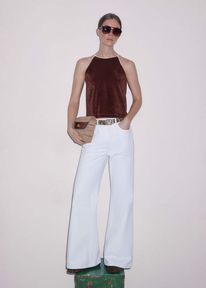 White Leg Elongator Jean | ME+EM Clothing