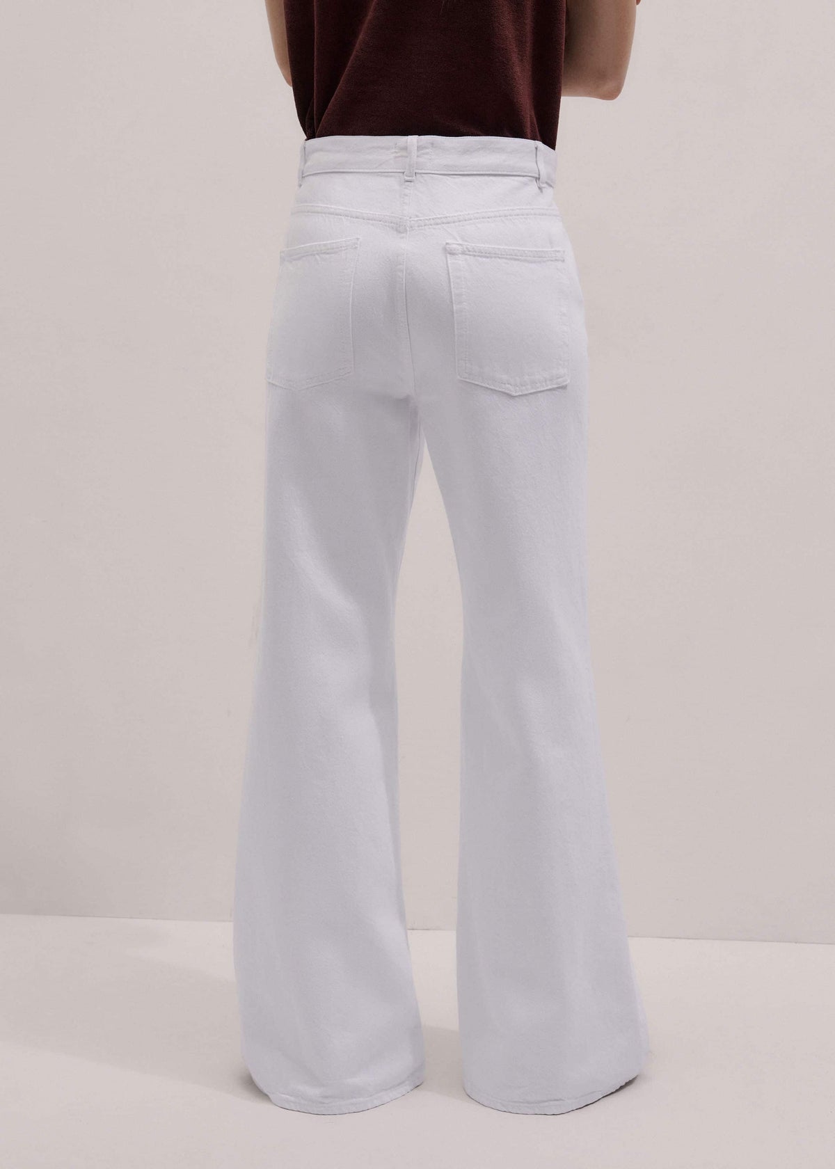 White Leg Elongator Jean | ME+EM Clothing