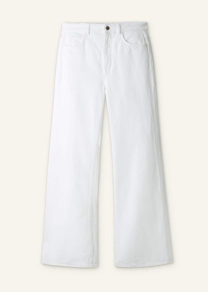 White Leg Elongator Jean | ME+EM Clothing