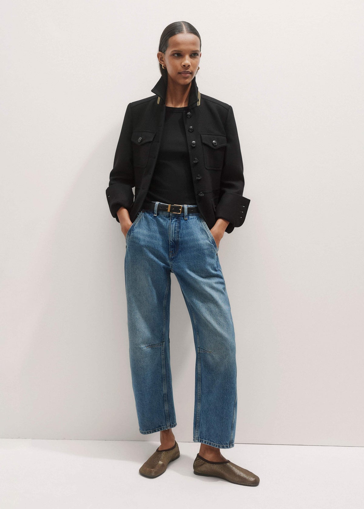 Blue Engineered Jean | ME+EM Clothing