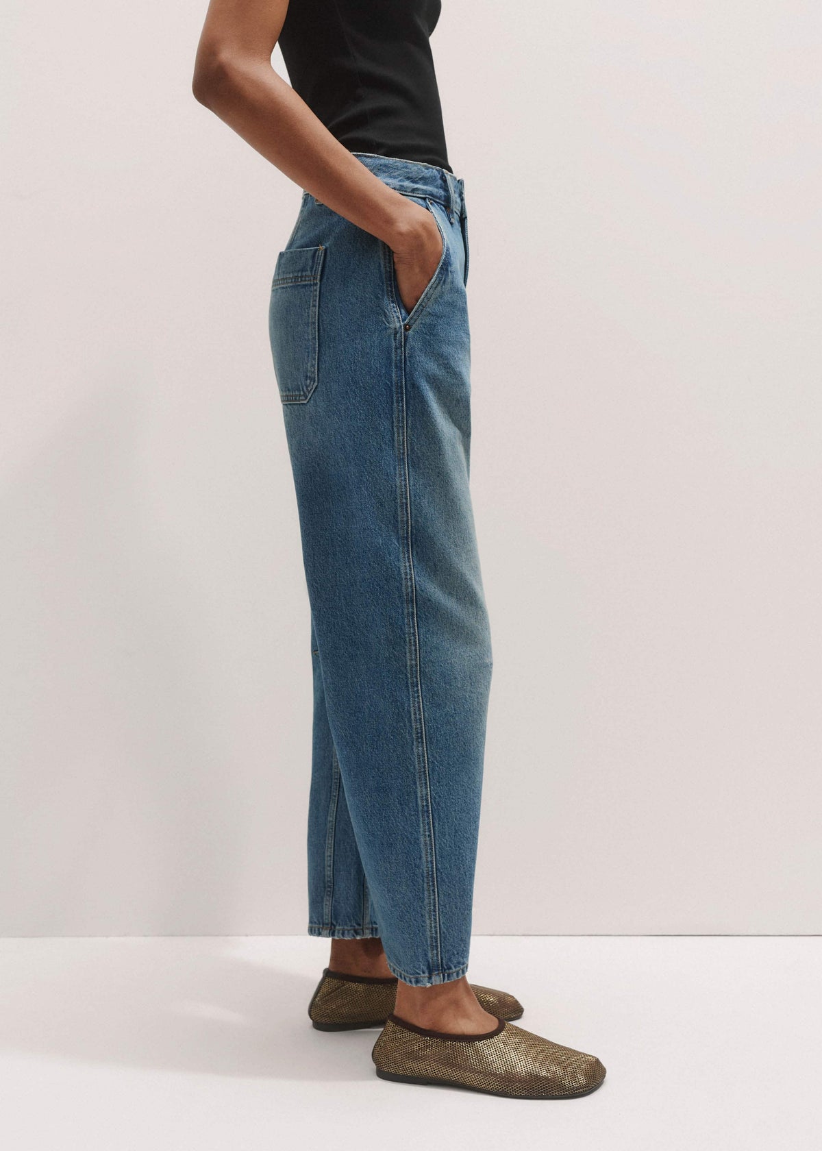 Blue Engineered Jean | ME+EM Clothing