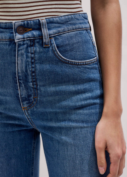 Blue Super Flare Wide Jean | ME+EM Clothing