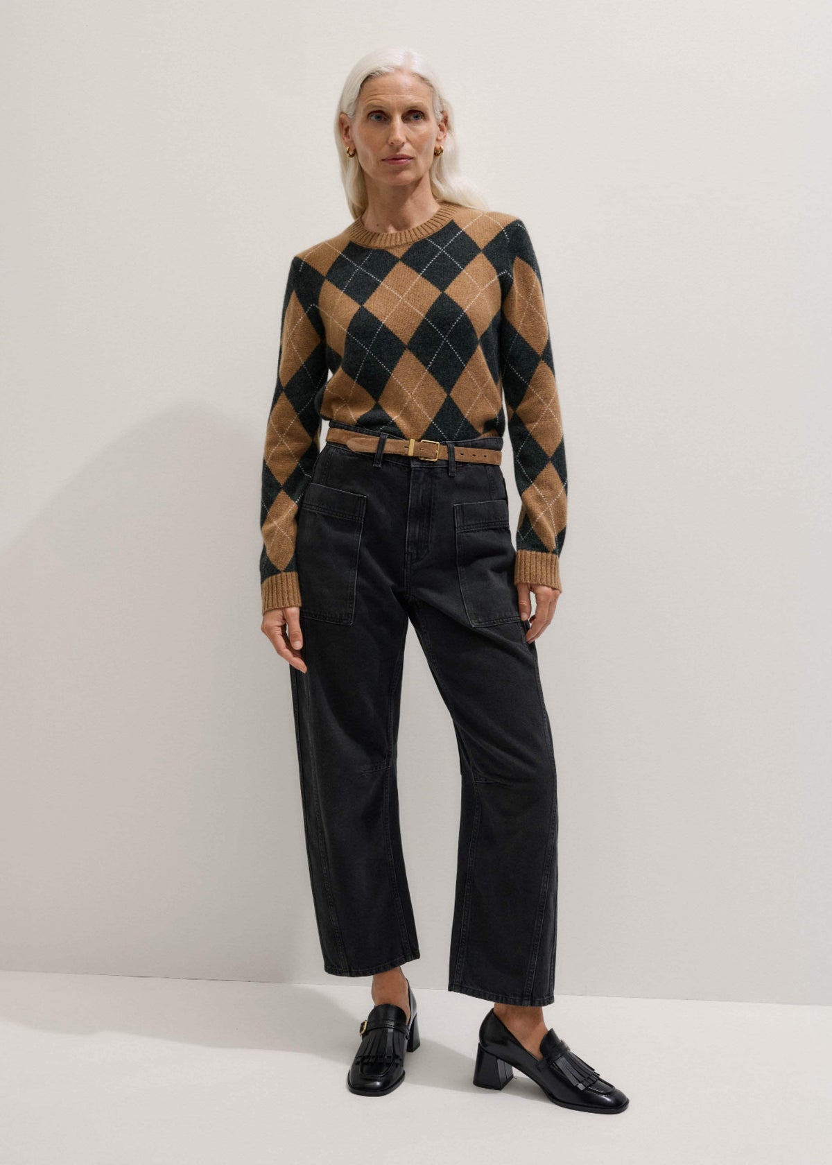 Black Patch Pocket Engineered Jean | ME+EM Clothing