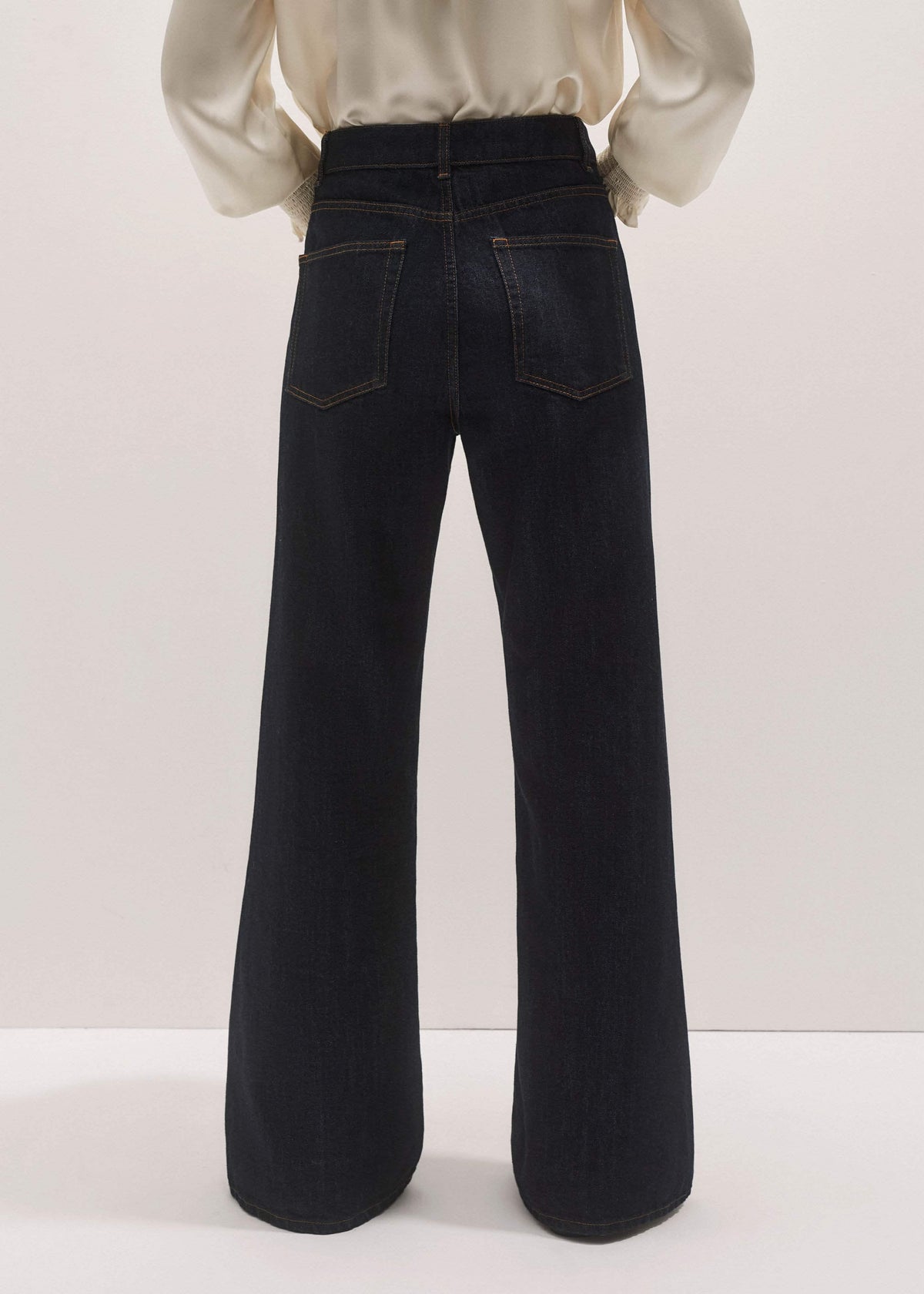 Blue Subtle Flare Jean | ME+EM Clothing