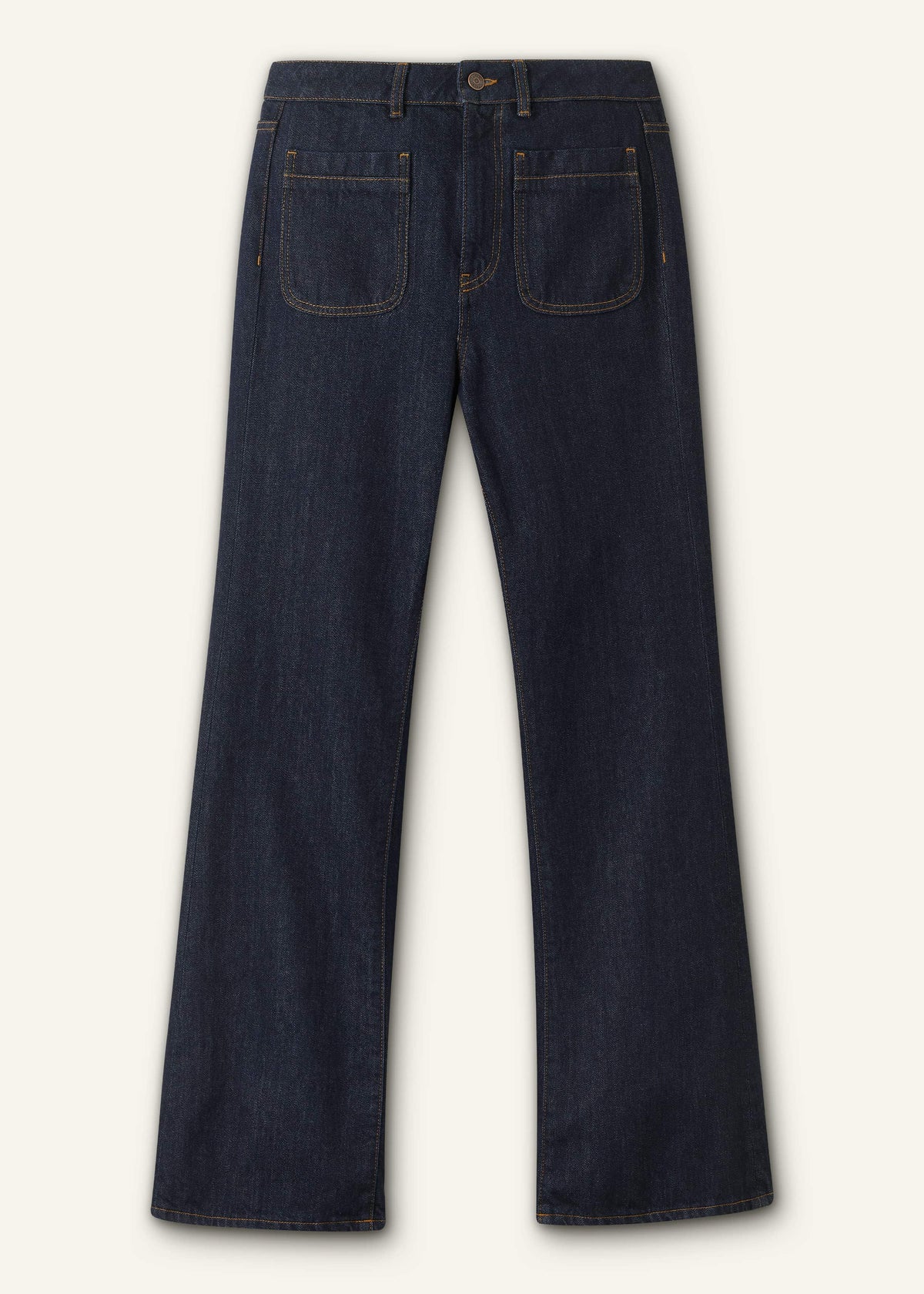 Blue Subtle Flare Jean | ME+EM Clothing