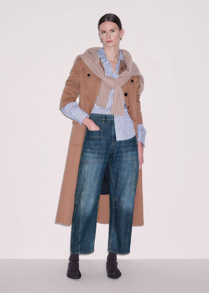 Blue Patch Pocket Engineered Jean | ME+EM Clothing