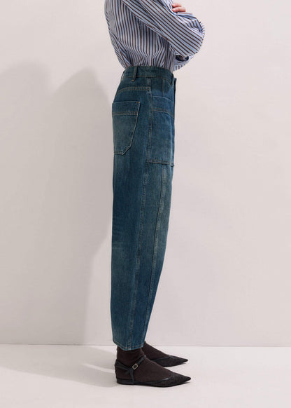 Blue Patch Pocket Engineered Jean | ME+EM Clothing