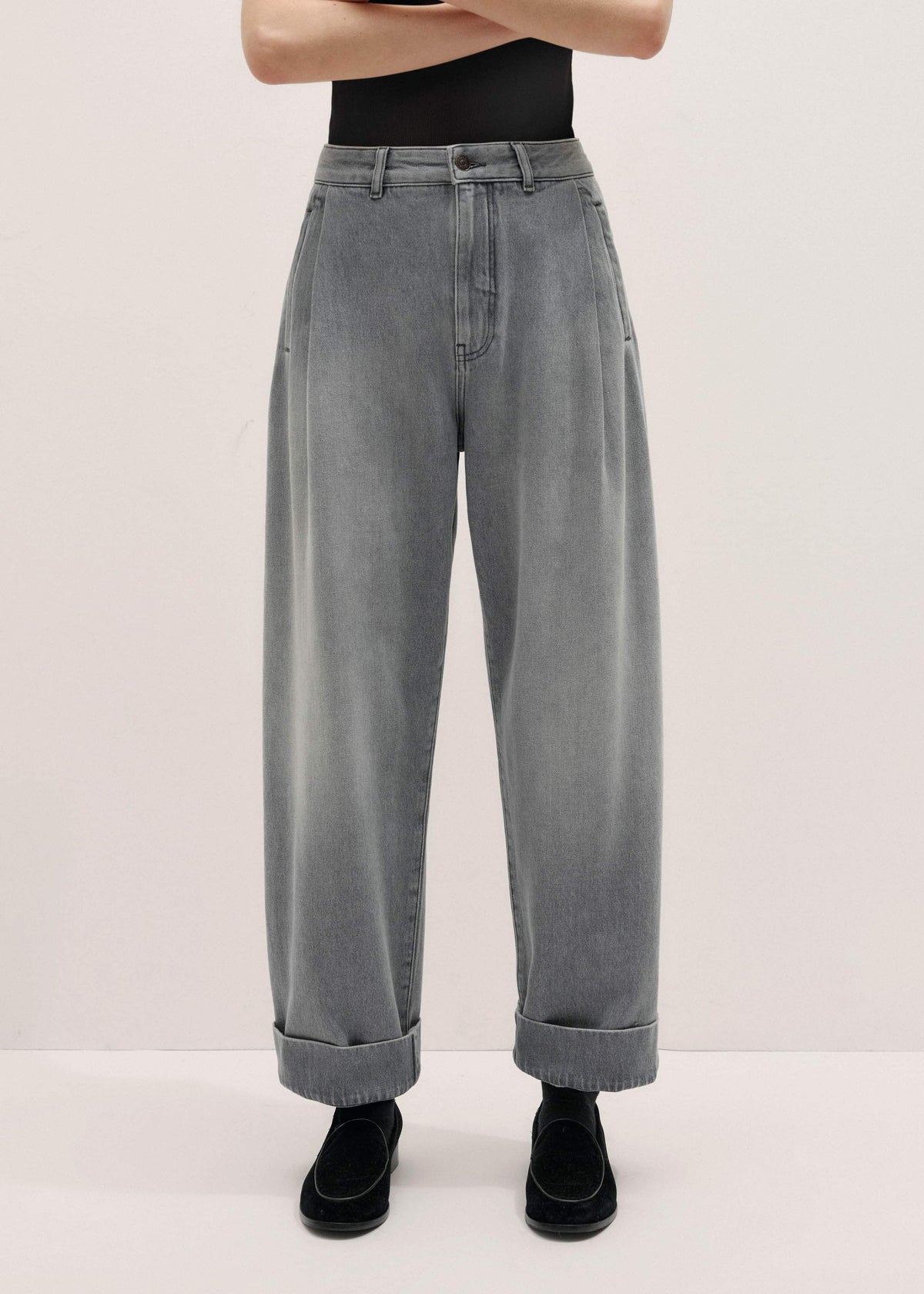 Gray Clever Jean | ME+EM Clothing