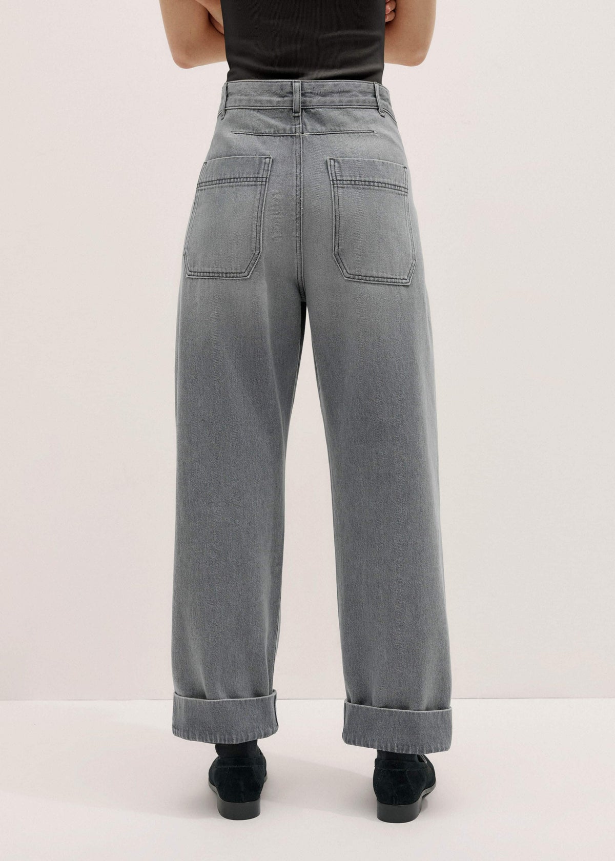 Gray Clever Jean | ME+EM Clothing