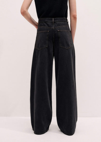 Black Every-Wear Baggy Jean | ME+EM Clothing