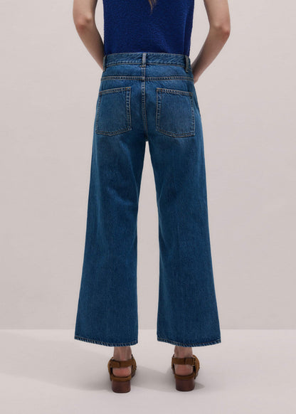 Blue Leg Elongator Crop Jean | ME+EM Clothing