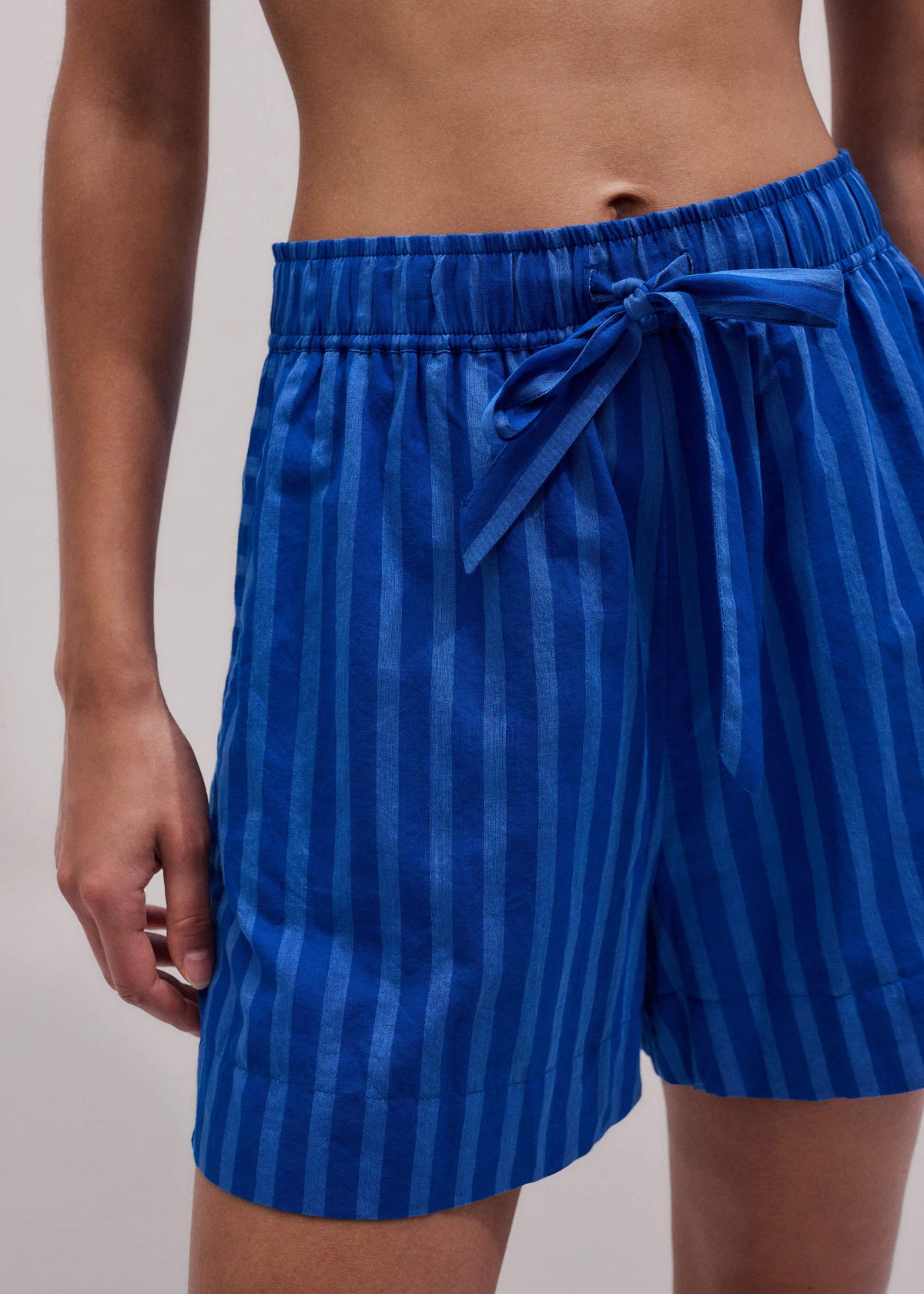 Blue Striped Beach Short | ME+EM Clothing