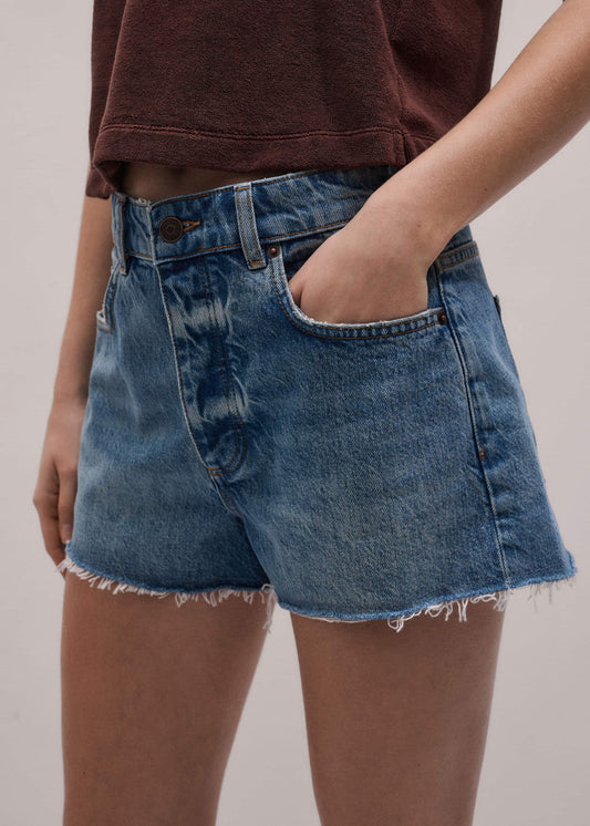 Blue Classic Cut Off Short | ME+EM Clothing