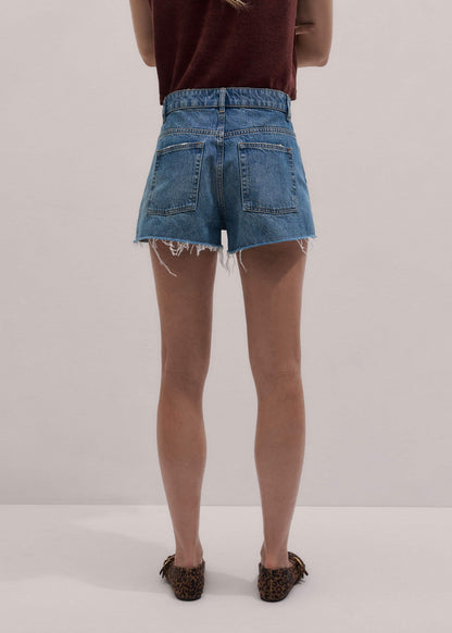 Blue Classic Cut Off Short | ME+EM Clothing