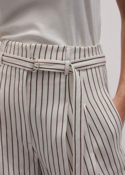Ivory Tailored Pleat Short | ME+EM Clothing