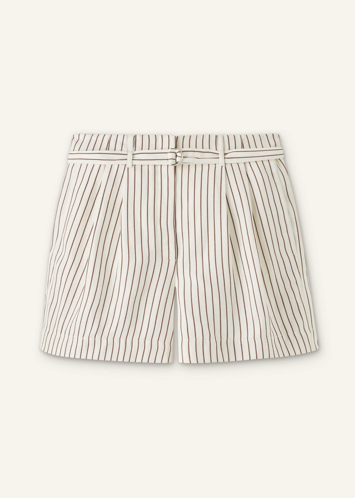 Ivory Tailored Pleat Short | ME+EM Clothing