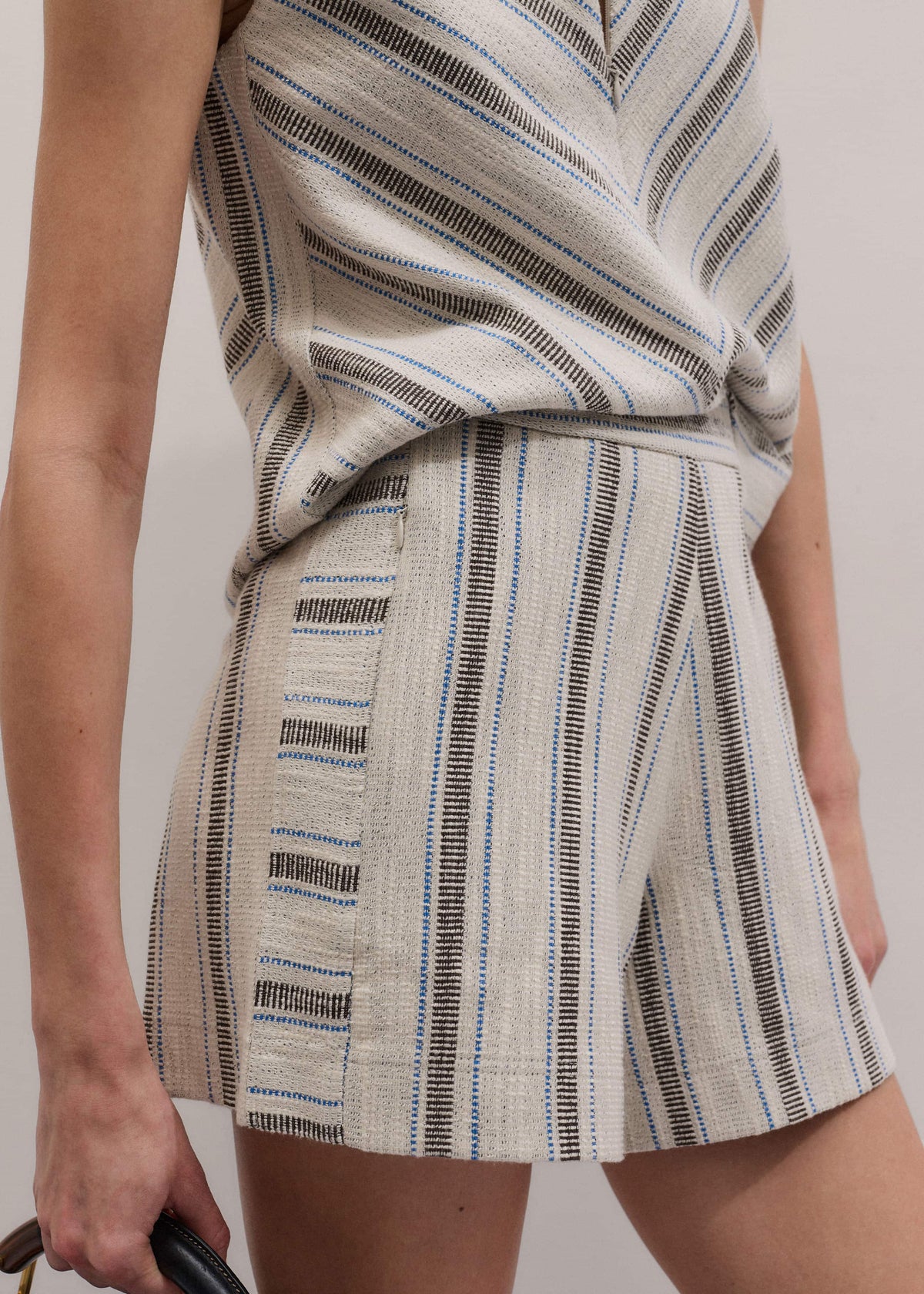 Cream Stripe Short | ME+EM Clothing