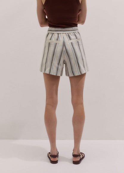 Cream Stripe Short | ME+EM Clothing