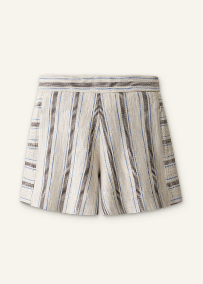 Cream Stripe Short | ME+EM Clothing
