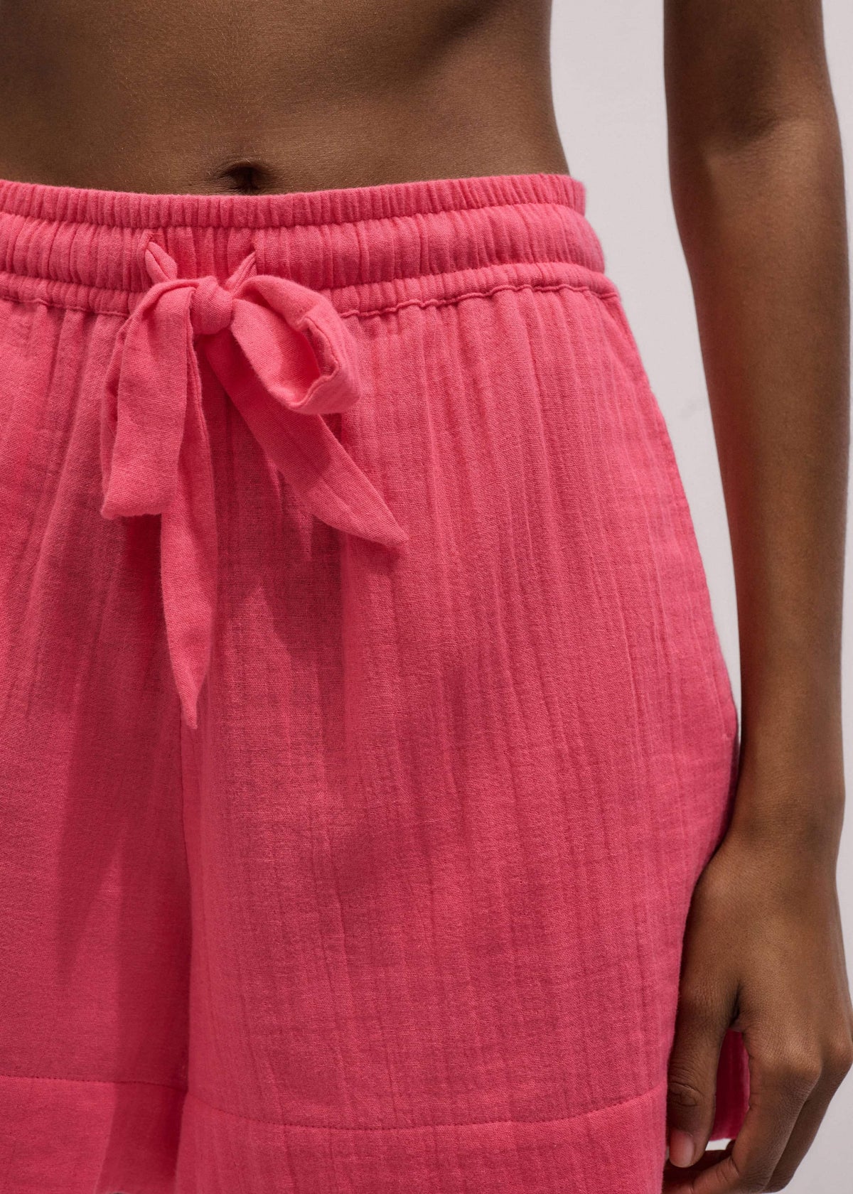 Pink Cheesecloth Summer Short | ME+EM Clothing