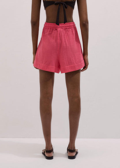 Pink Cheesecloth Summer Short | ME+EM Clothing
